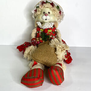 House of Lloyd Flossie Christmas Doll/Figurine Shelf Sitter
